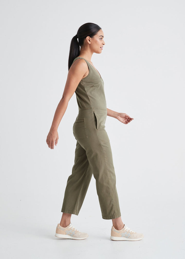 Duer Live Free Jumpsuit - Olive