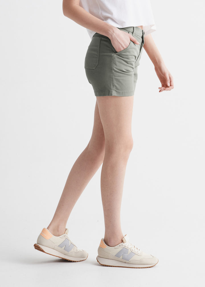 Duer Live Free Utility Short - Thyme