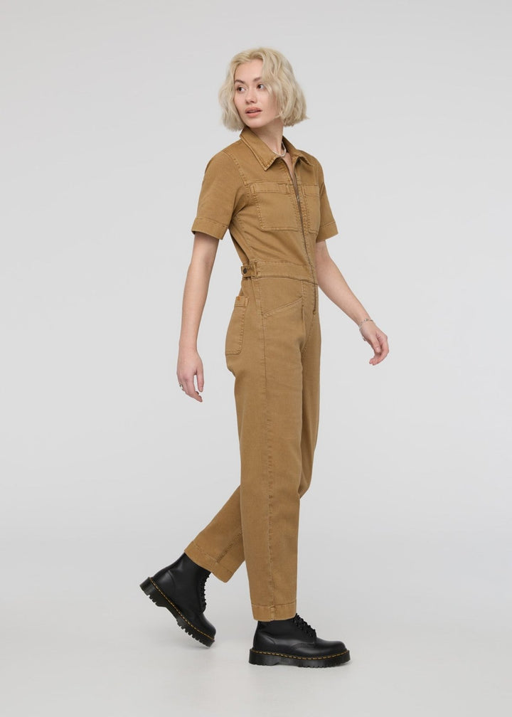 Duer LuxTwill Boiler Suit - Camel