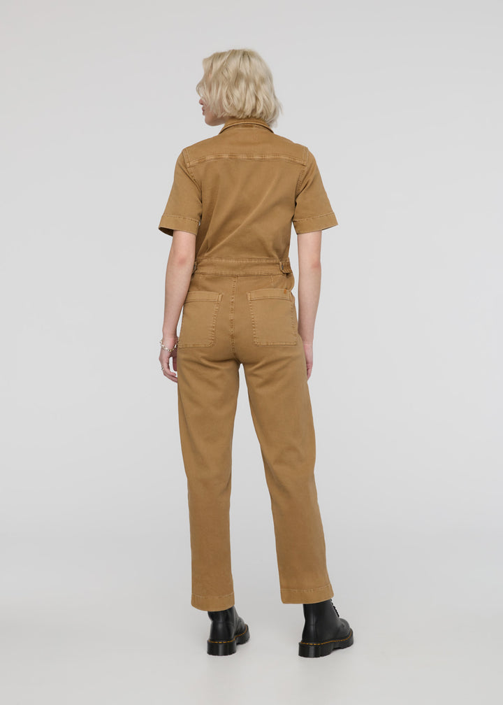 Duer LuxTwill Boiler Suit - Camel