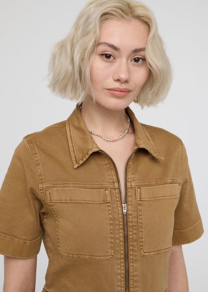 Duer LuxTwill Boiler Suit - Camel