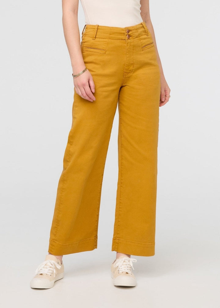 Duer LuxTwill High Rise Trouser - Cider