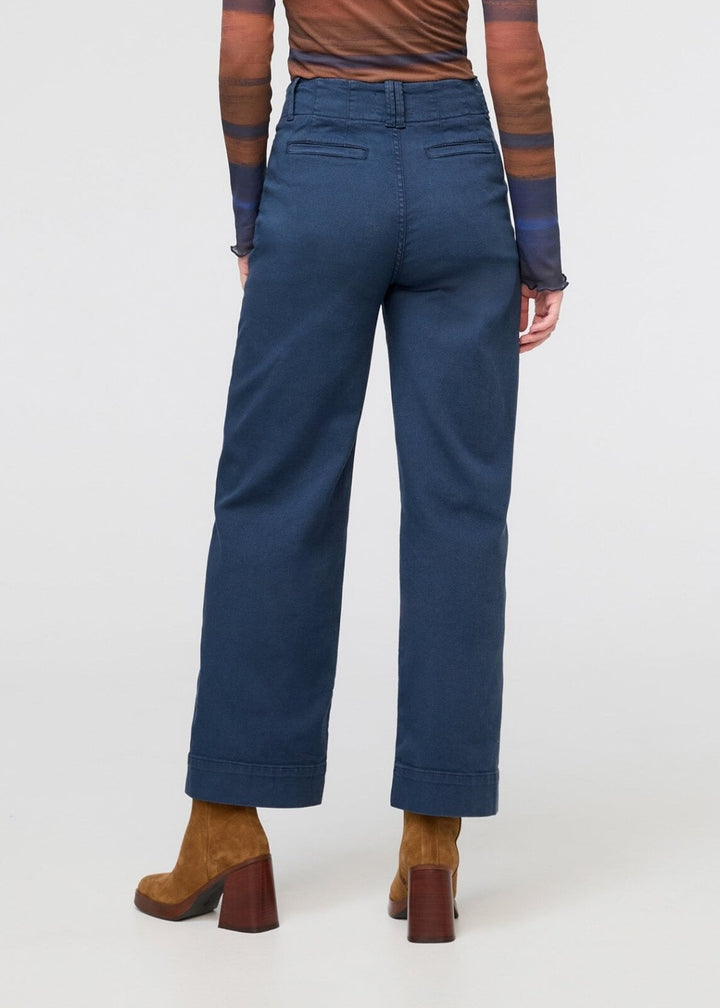 Duer LuxTwill High Rise Trouser - Marine
