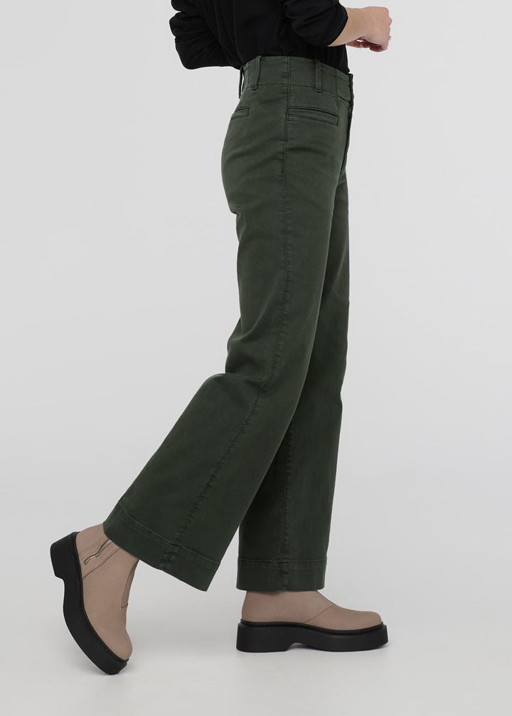 Duer LuxTwill High Rise Trouser - Peat