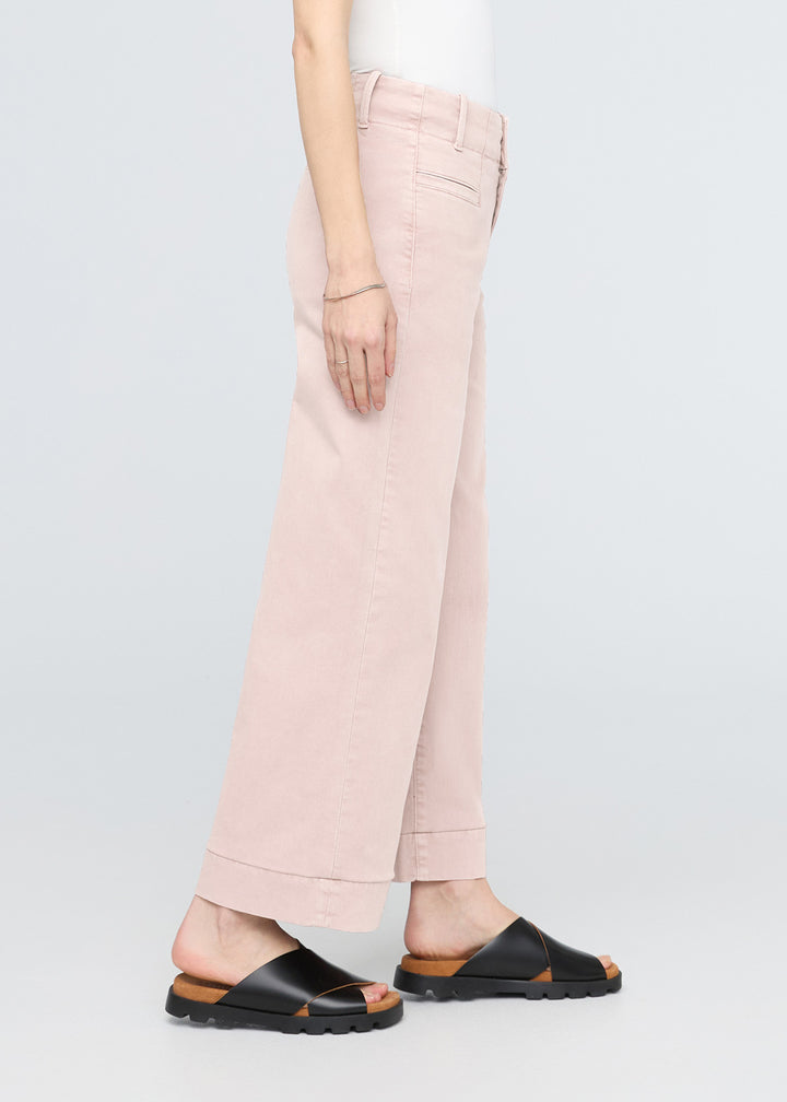 Duer LuxTwill High Rise Trouser - Soft Rose