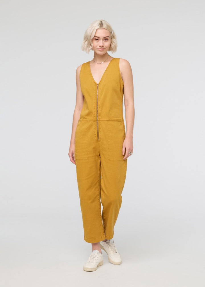 duer LuxTwill Jumpsuit - Cider