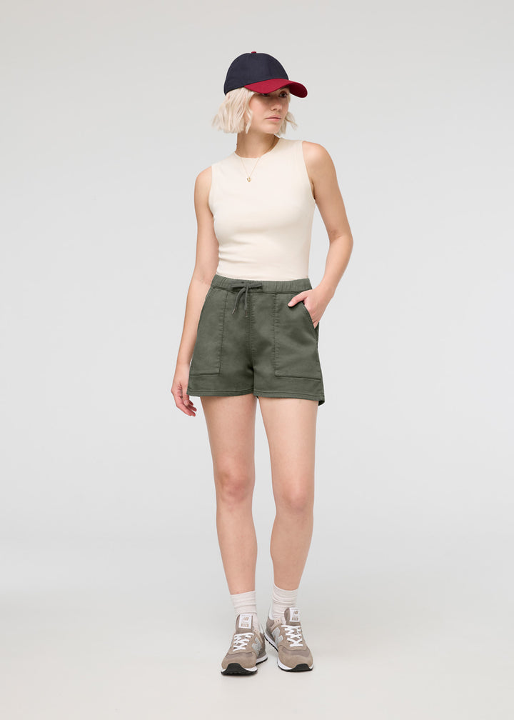 duer No Sweat Harbour Short - Moss