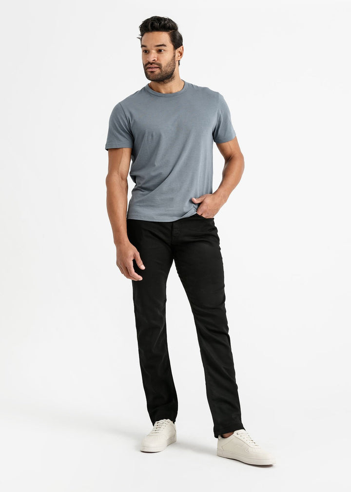 duer No Sweat Relaxed Taper - Black