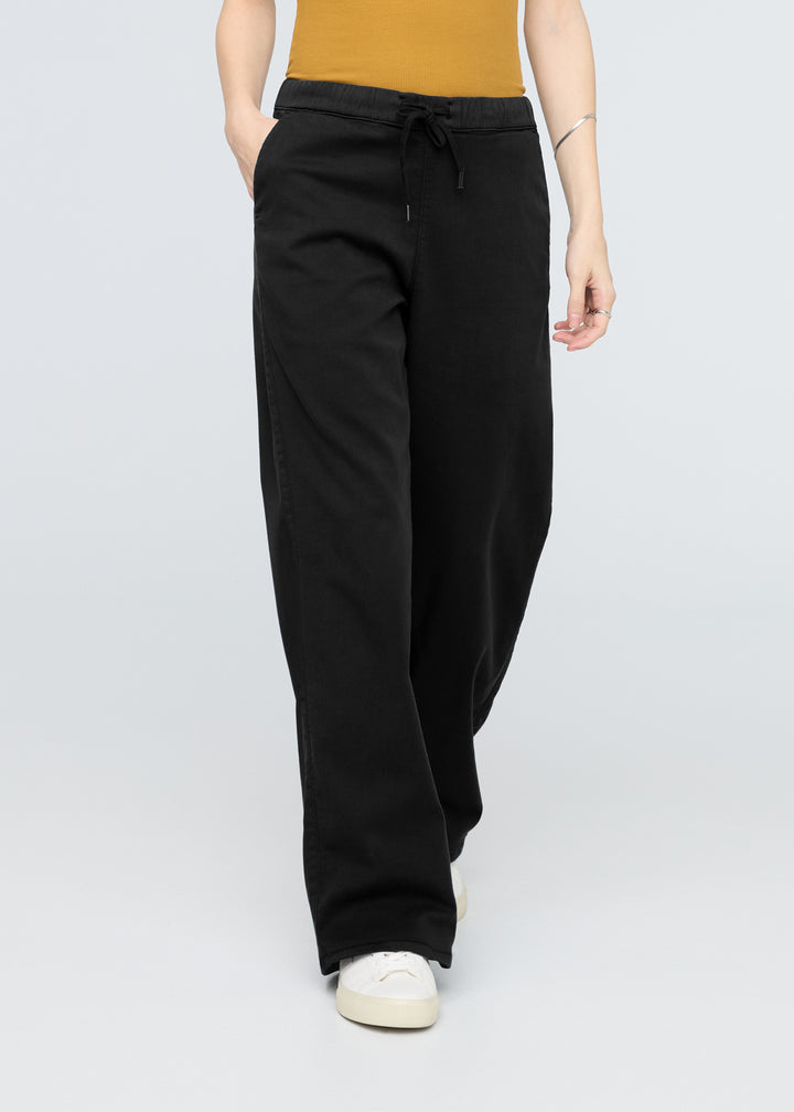 Duer No Sweat Wide Leg Pant - Black