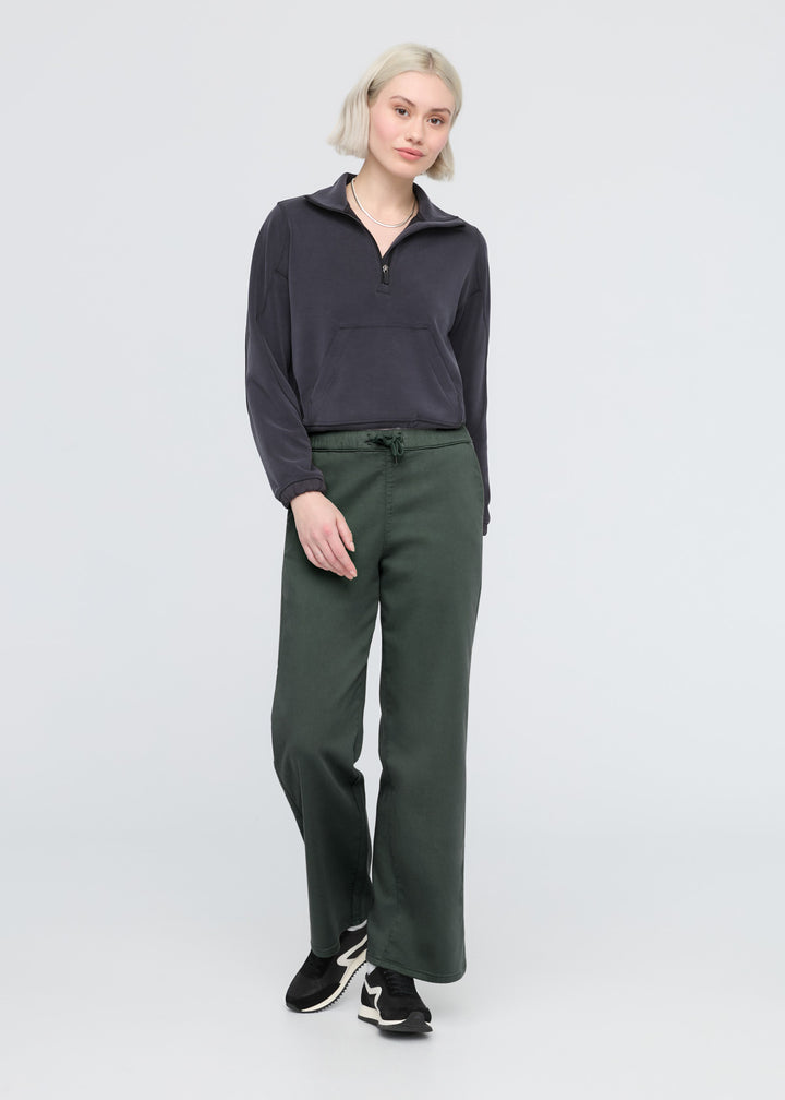 duer No Sweat Wide Leg Pant - Peat