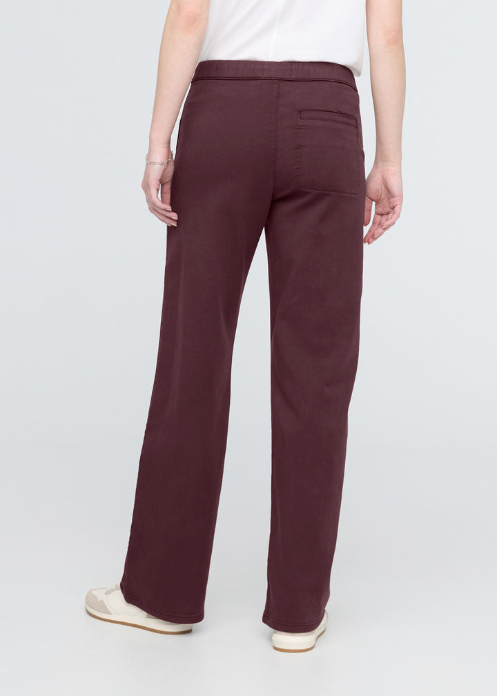 Duer No Sweat Wide Leg Pant - Raisin