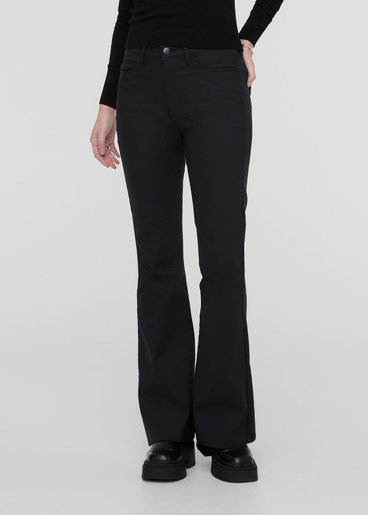 Duer NuStretch High Rise Flare - Black