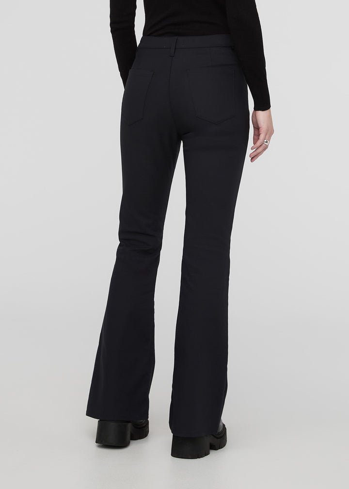 Duer NuStretch High Rise Flare - Black