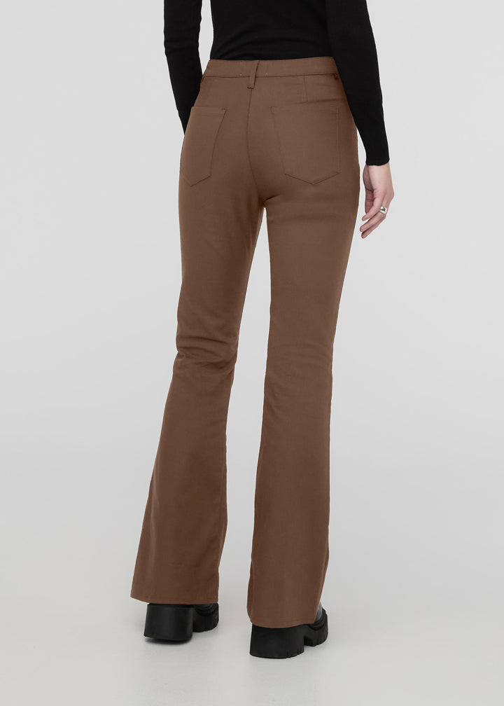 Duer NuStretch High Rise Flare - Warm Sand