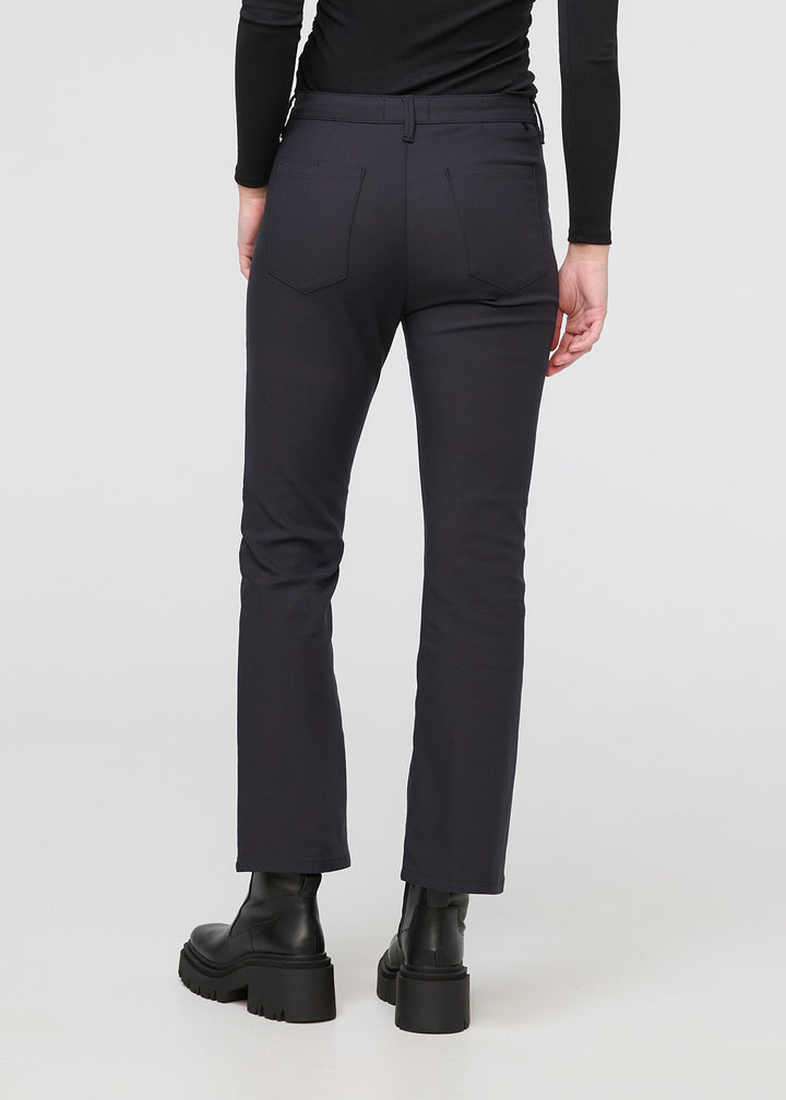Duer NuStretch High Rise Kick Flare - Black