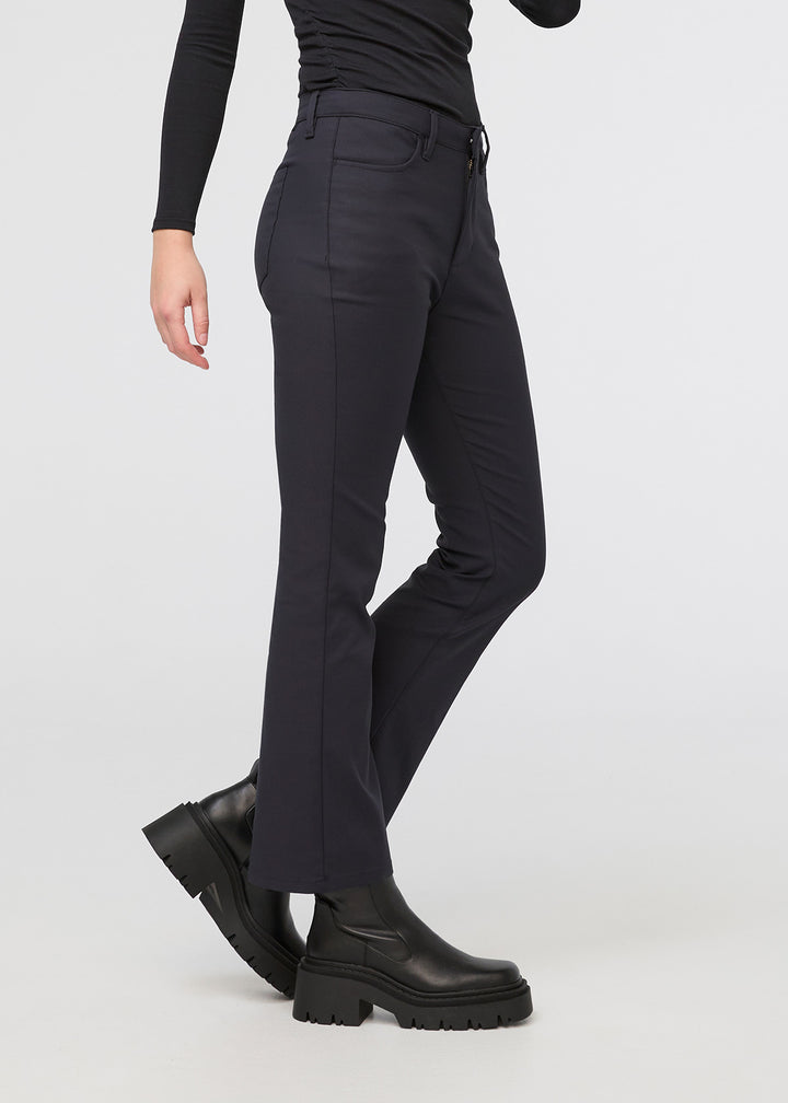 Duer NuStretch High Rise Kick Flare - Black