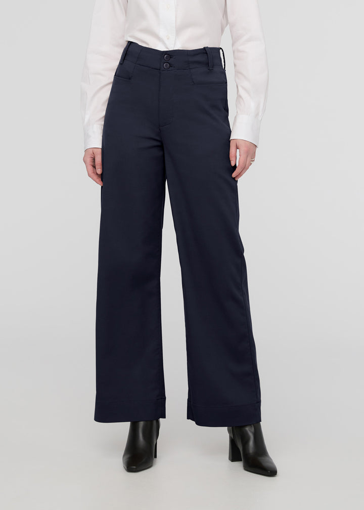 Duer NuStretch High Rise Trouser - Navy
