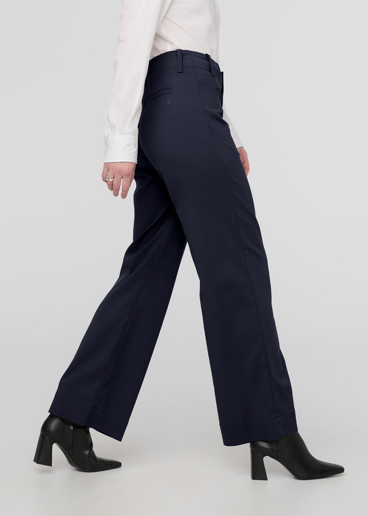 Duer NuStretch High Rise Trouser - Navy