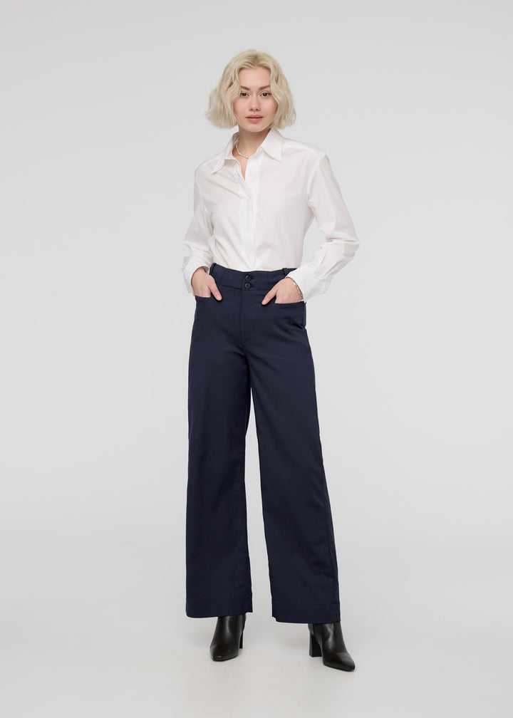 duer NuStretch High Rise Trouser - Navy