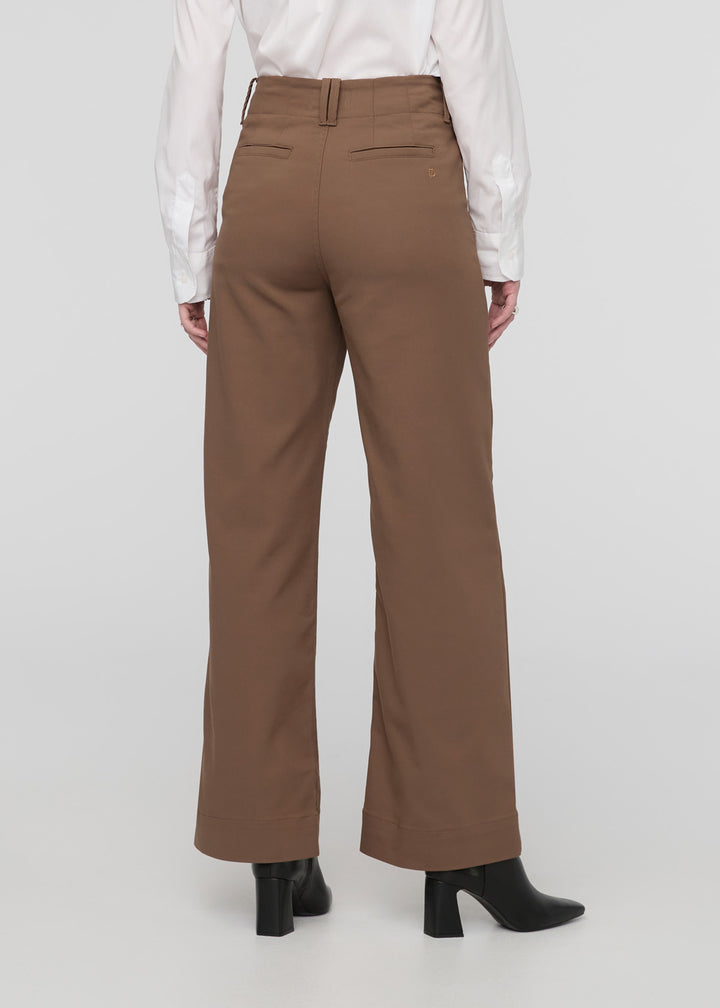 Duer NuStretch High Rise Trouser - Warm Sand