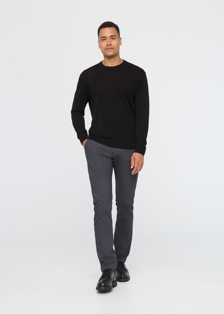 duer NuStretch Relaxed Taper Trouser - Charcoal