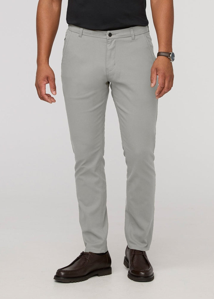 Duer NuStretch Relaxed Taper Trouser - Clean Grey