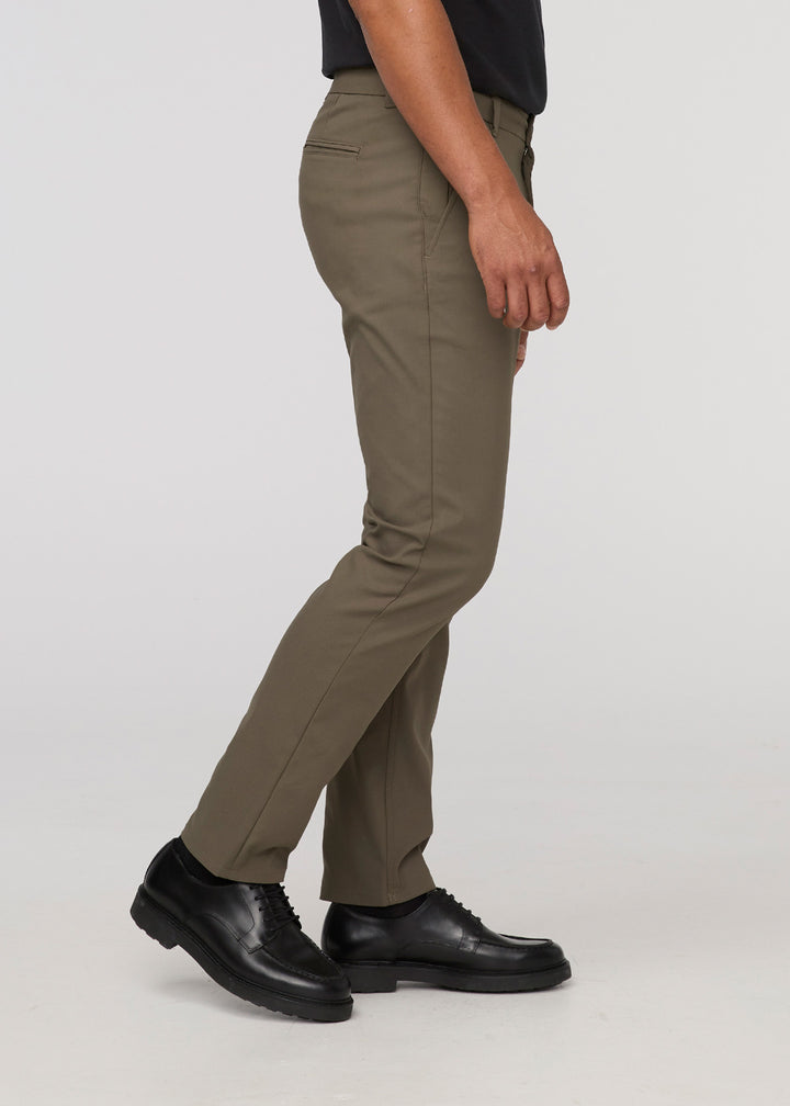 Duer NuStretch Relaxed Taper Trouser - Thyme