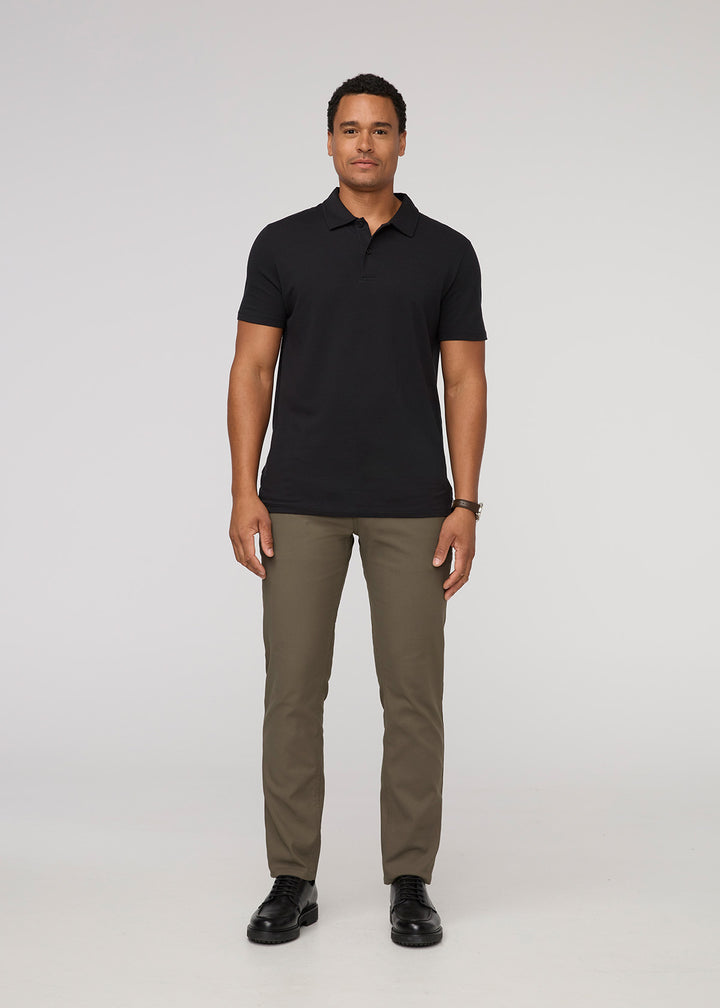 duer NuStretch Relaxed Taper Trouser - Thyme