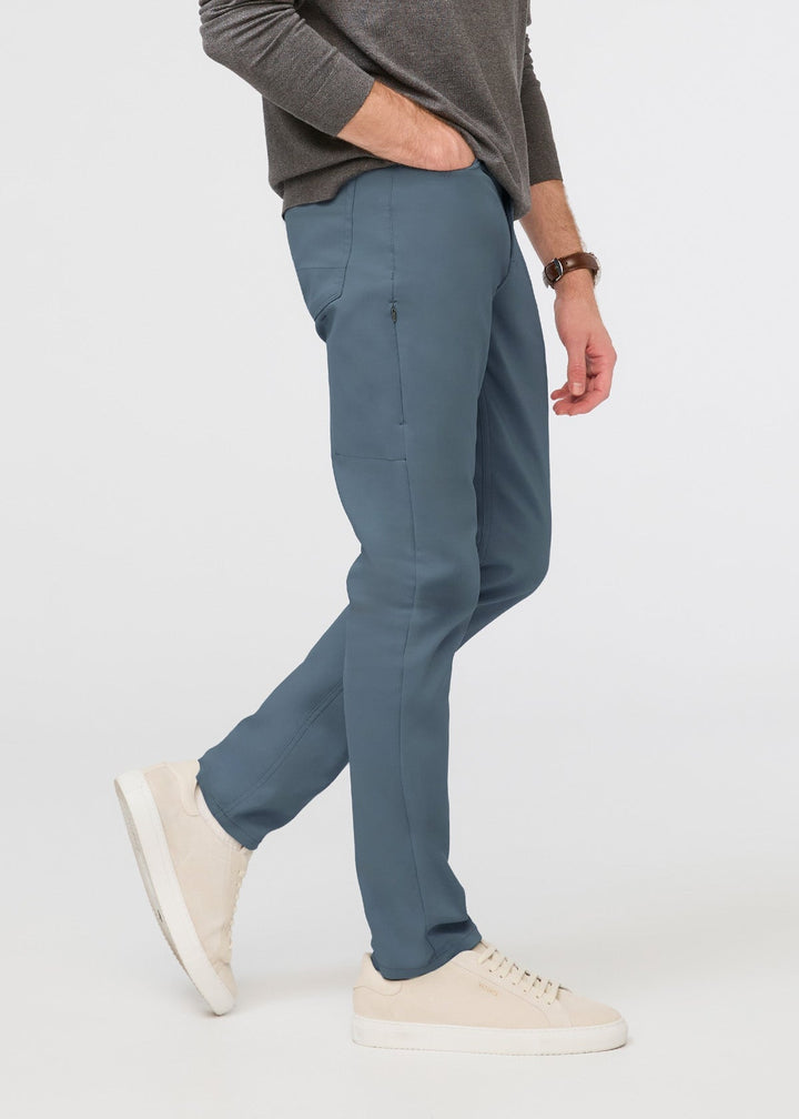 Duer NuStretch Slim 5 Pocket - Steel Blue