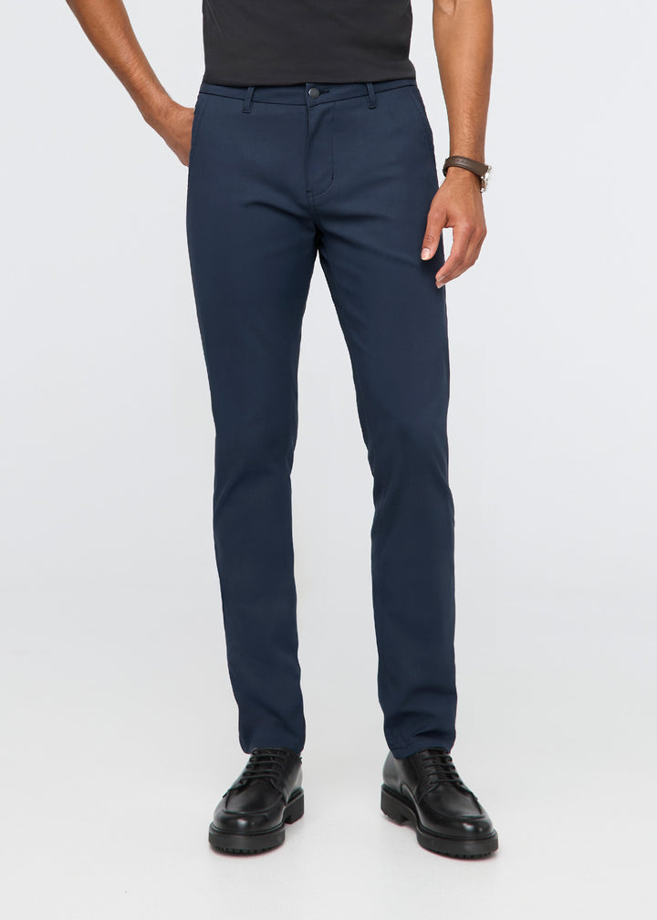 Duer NuStretch Slim Straight Trouser - Navy