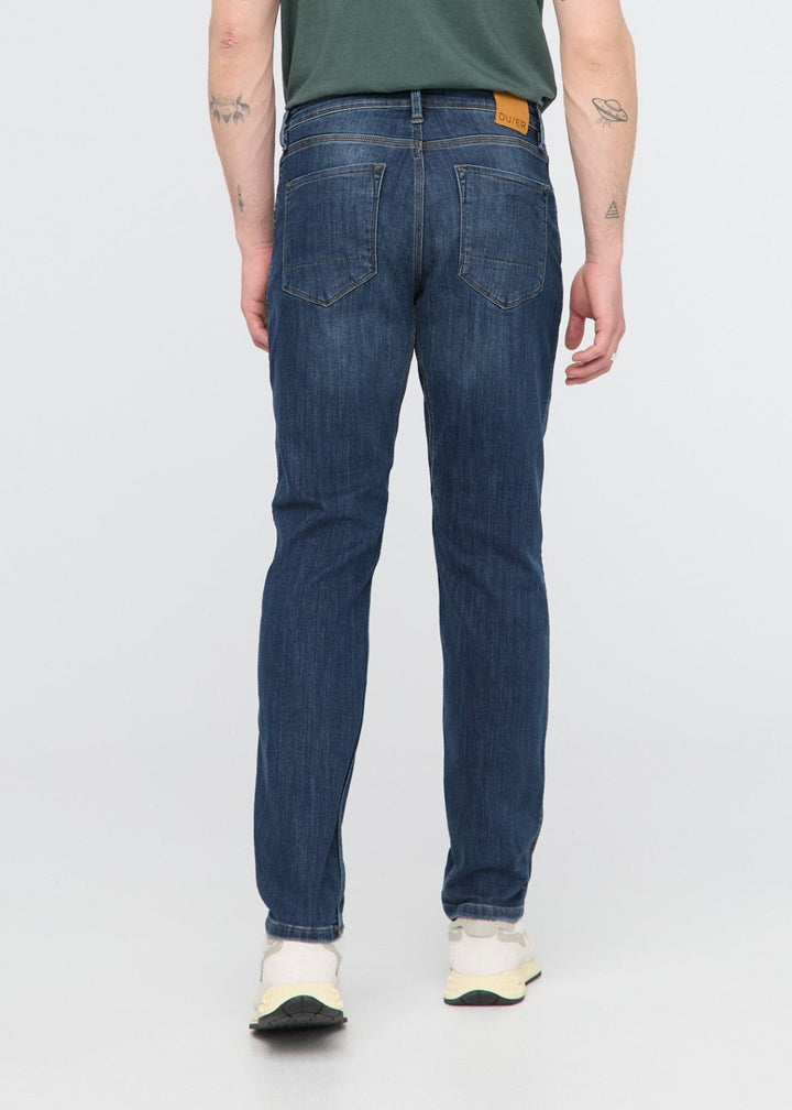 Duer Performance Denim Athletic Straight - Galactic