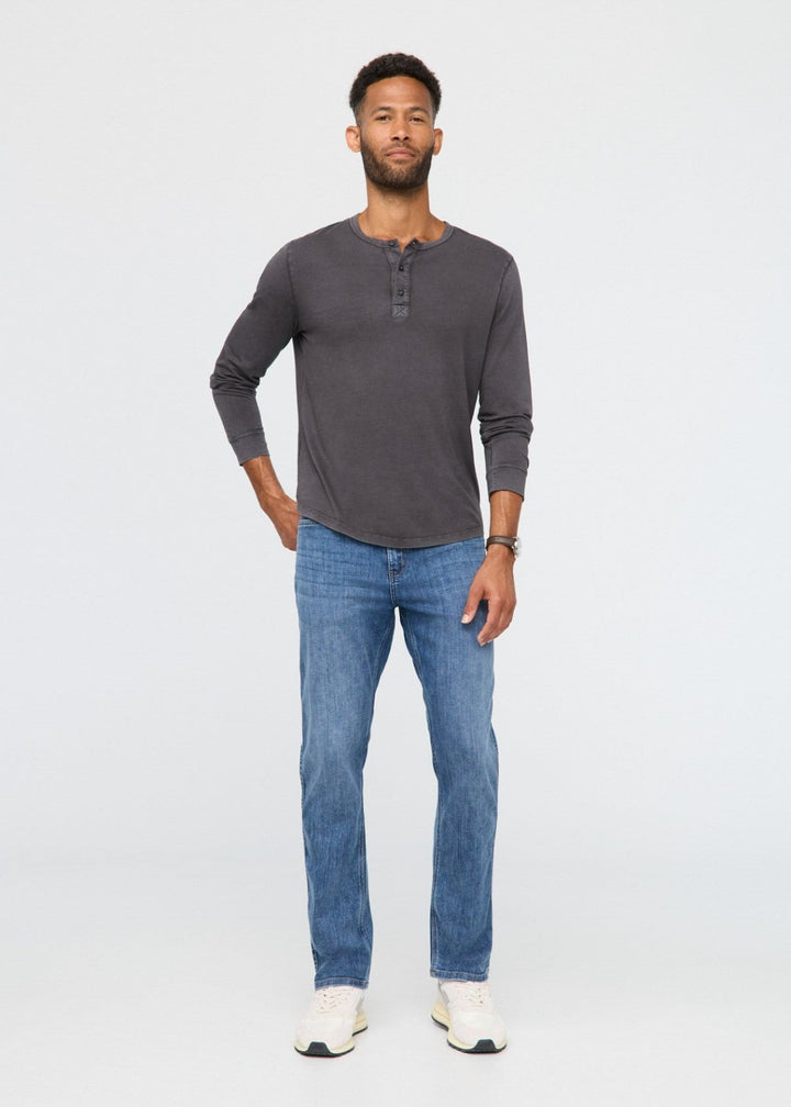 duer Performance Denim Athletic Straight - Horizon