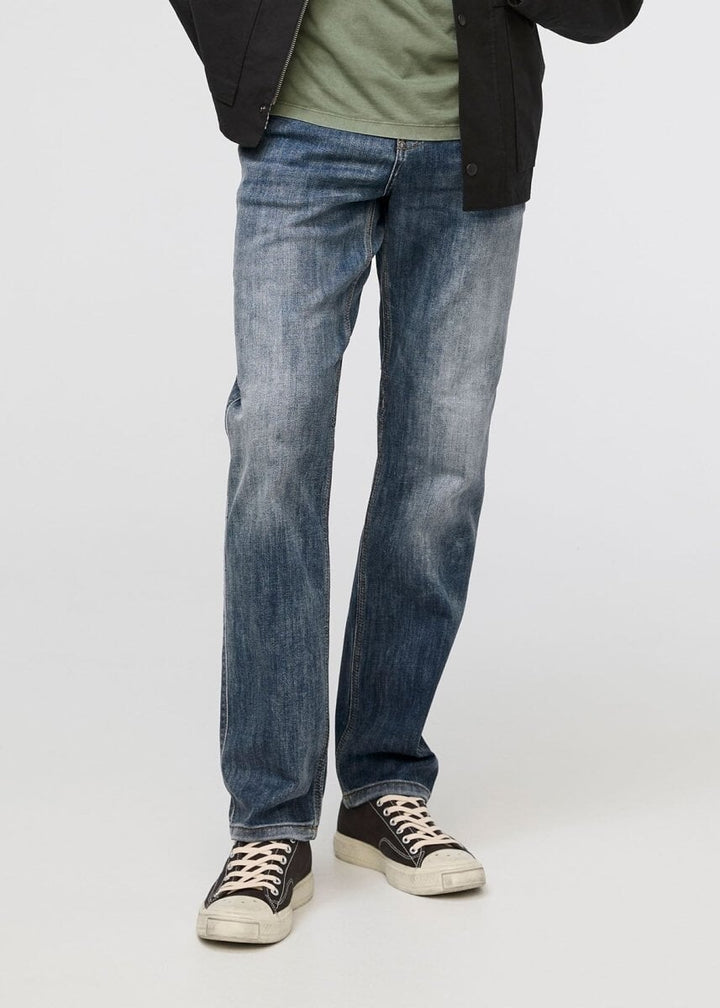 Duer Performance Denim Athletic Straight - Tidal
