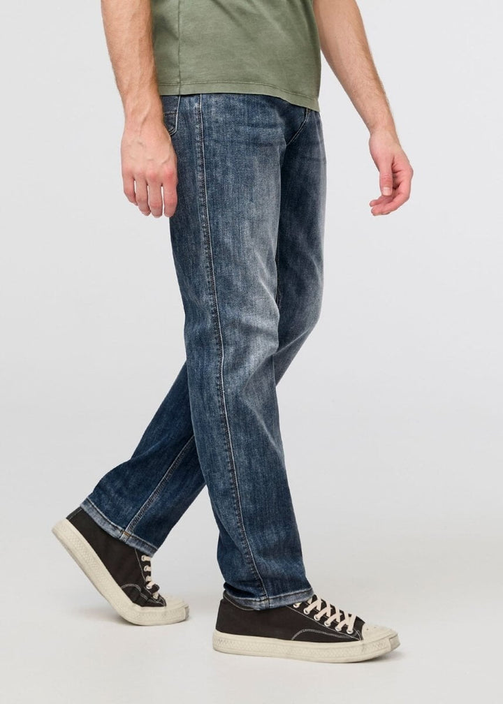 Duer Performance Denim Athletic Straight - Tidal