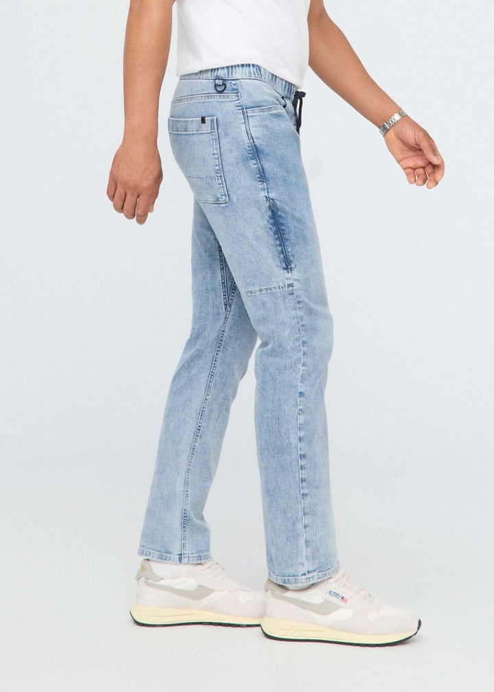 Duer Performance Denim Essential Pant - Light Stone