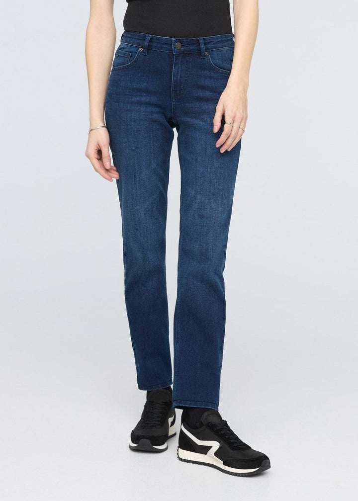 Duer Performance Denim Girlfriend - Deep Sea Blue