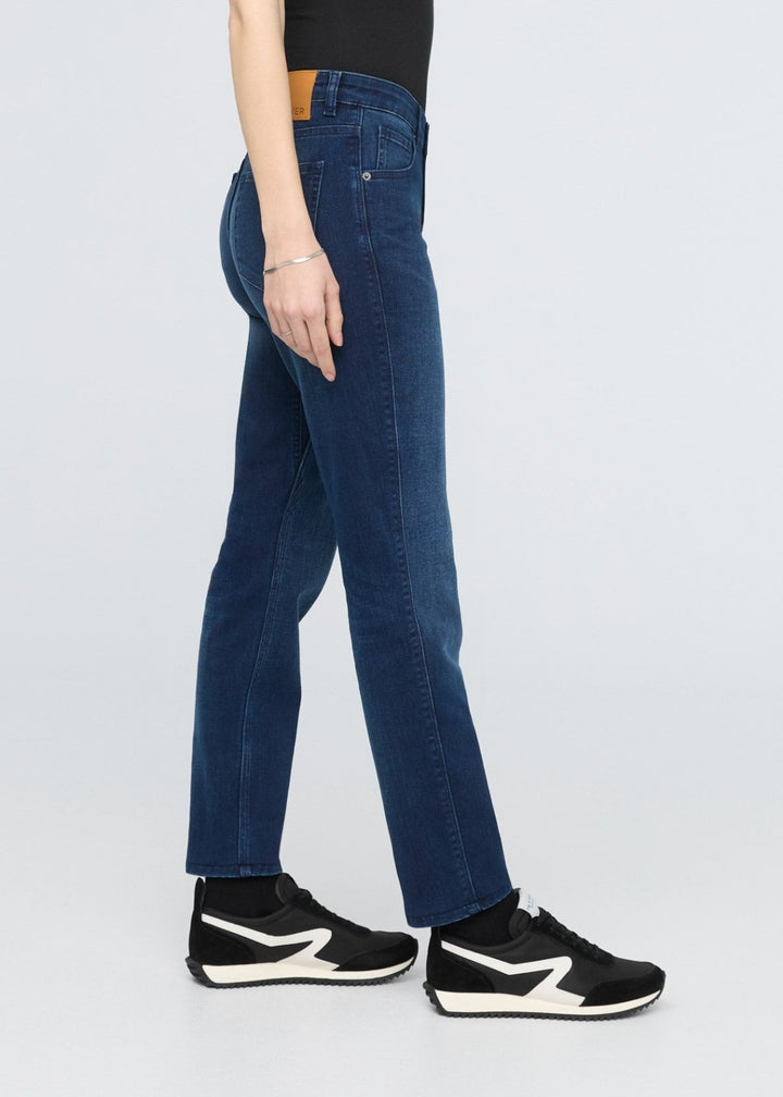 Duer Performance Denim Girlfriend - Deep Sea Blue
