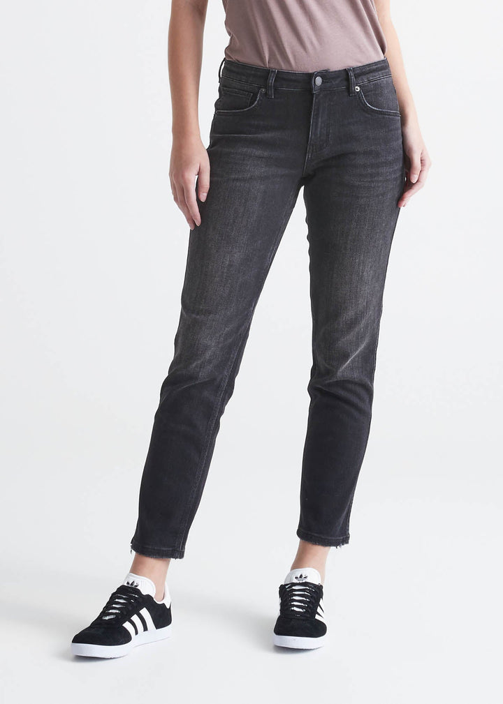 Duer Performance Denim Girlfriend - Vintage Black