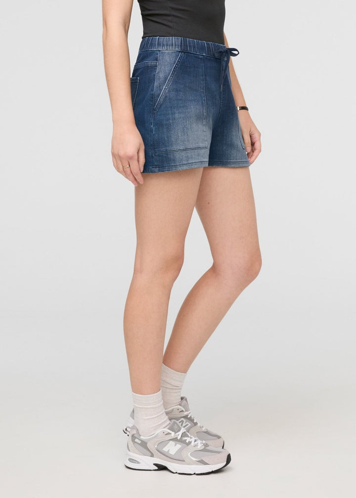 Duer Performance Denim Harbour Short - Galactic