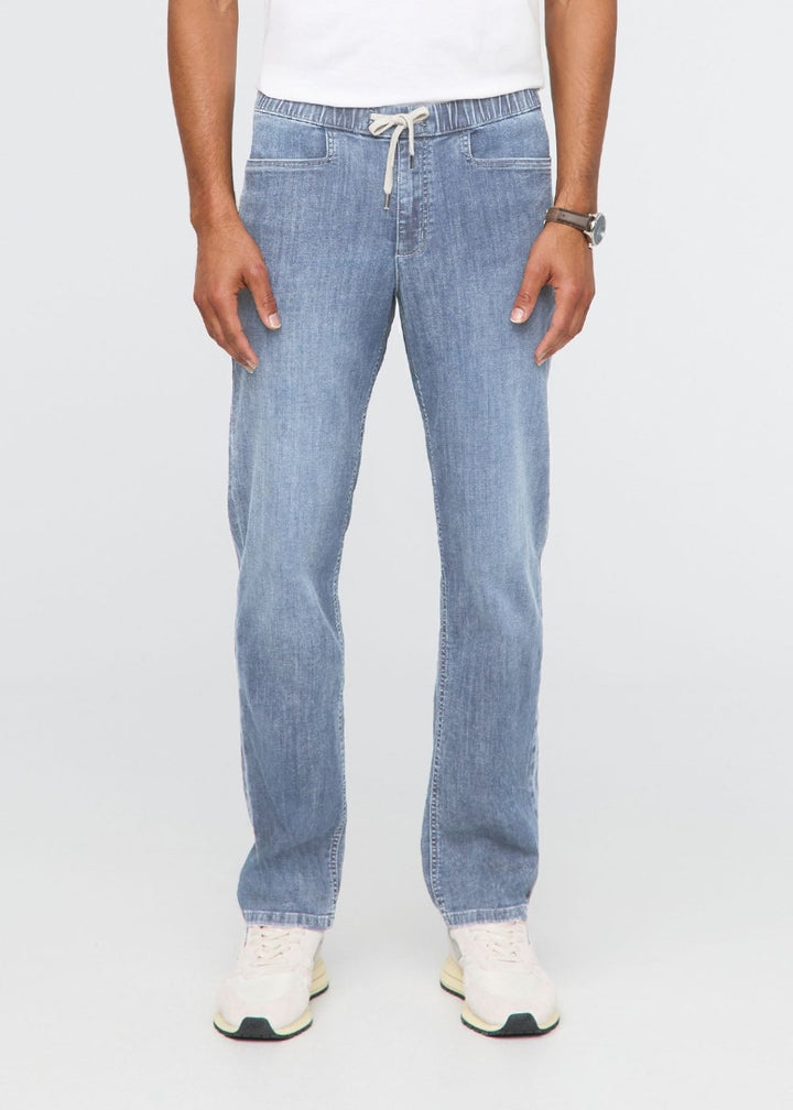 Duer Performance Denim Lite Essential Pant - Pacific