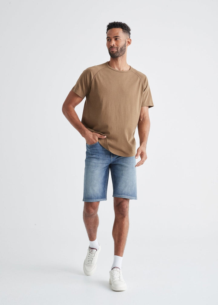 duer Performance Denim Short - Tidal