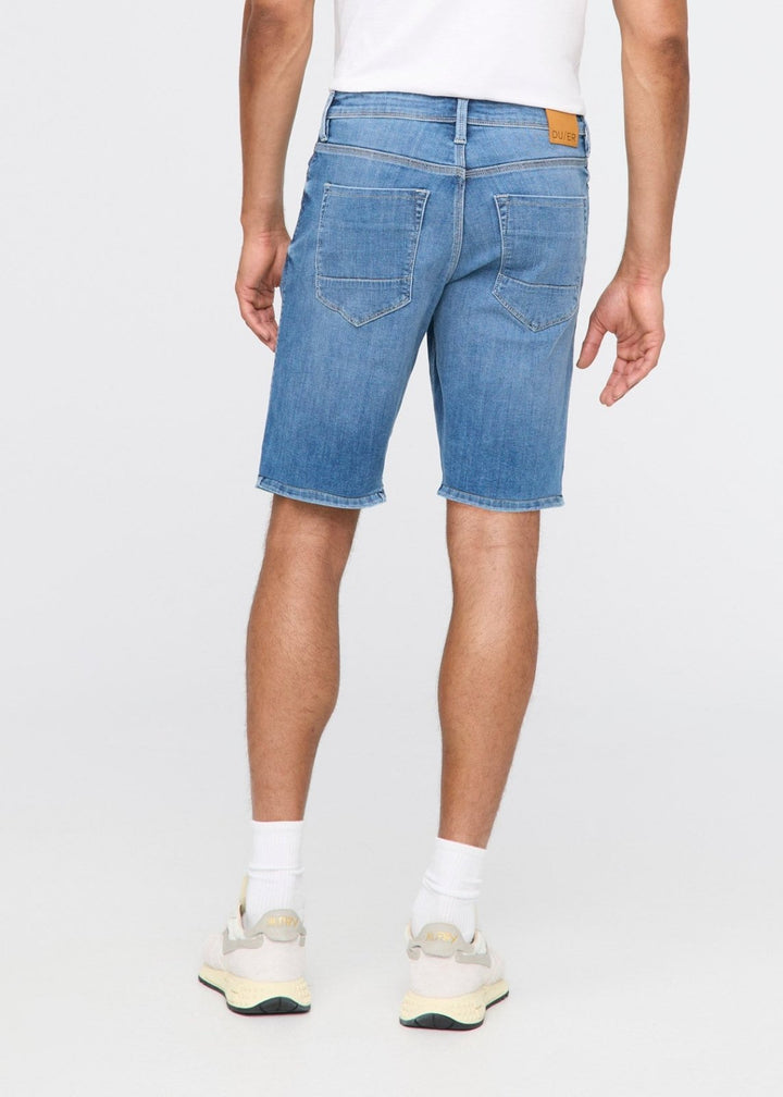 Duer Performance Denim Short - Vintage Seaside
