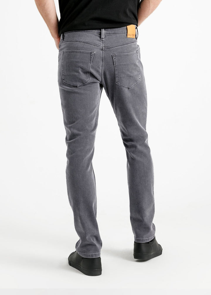 Duer Performance Denim Slim - Aged Grey