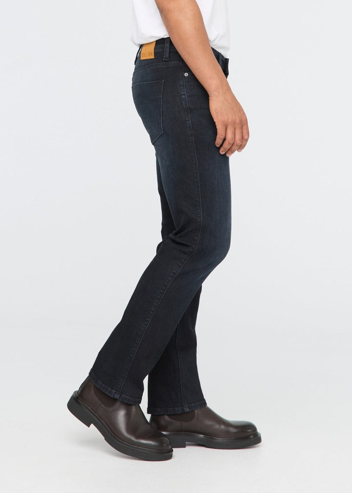 Duer Performance Denim+ Straight - Carbon Stone