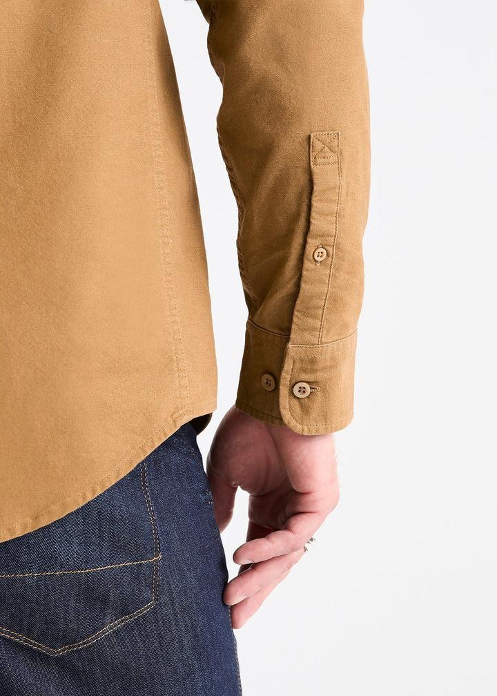 Duer Performance Stretch Button Down - Tobacco