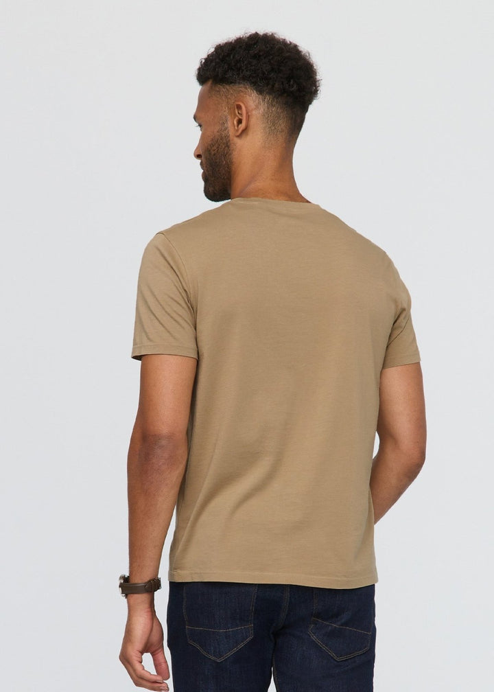 Duer PurePima Tee - Desert Khaki