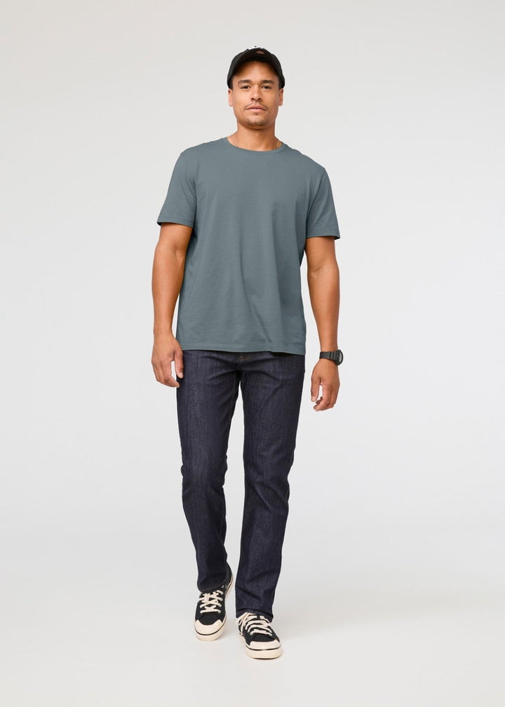 Duer PurePima Tee - Stone Blue
