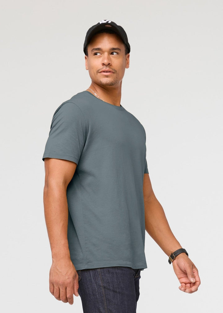 Duer PurePima Tee - Stone Blue