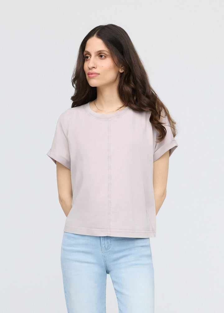 duer PurePima Vintage Dolman Tee - Washed Ash