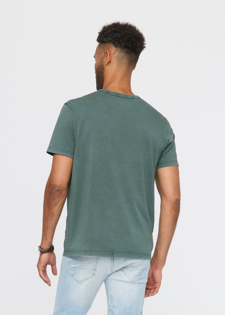 Duer PurePima Vintage Pocket Tee - Washed Peat